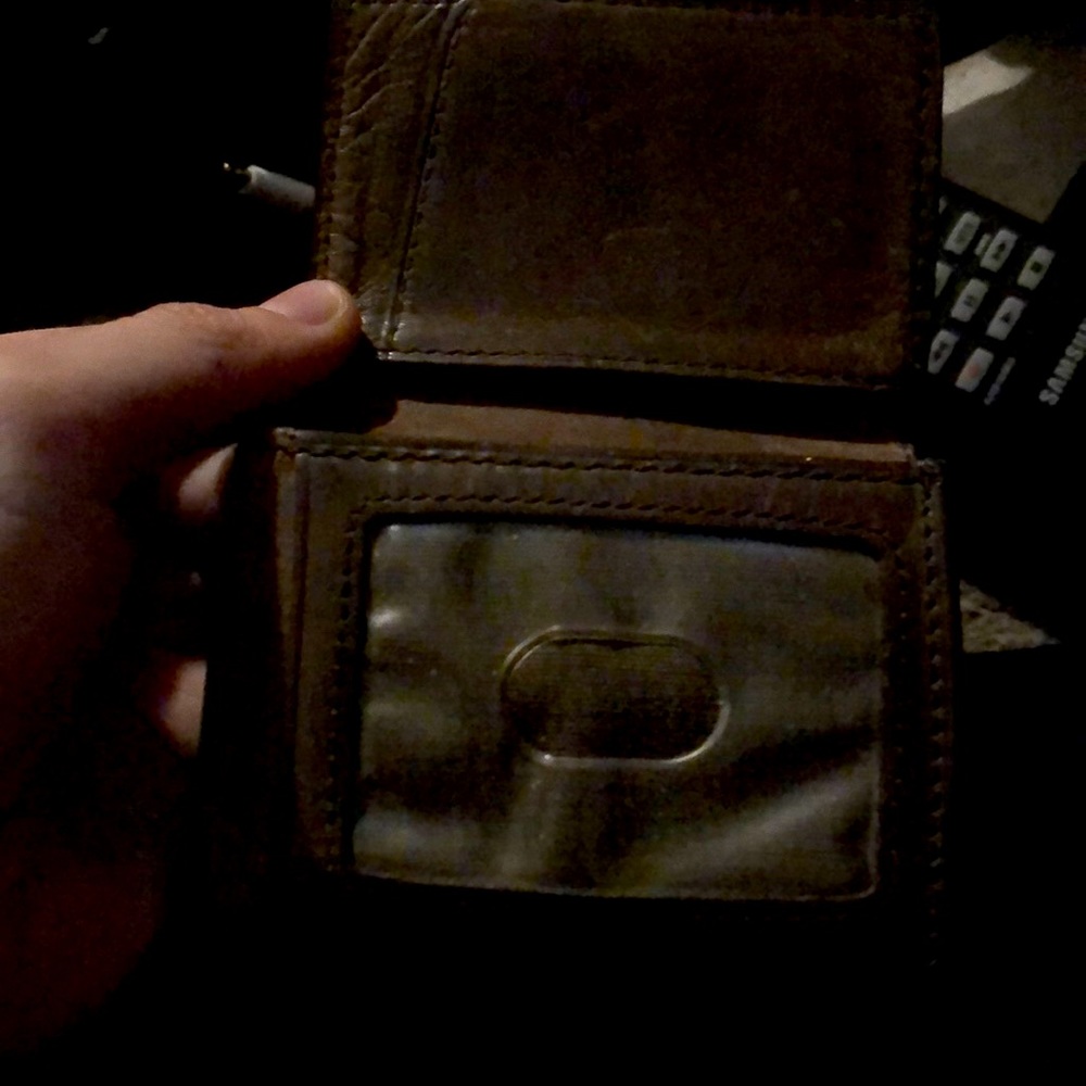 leather wallet